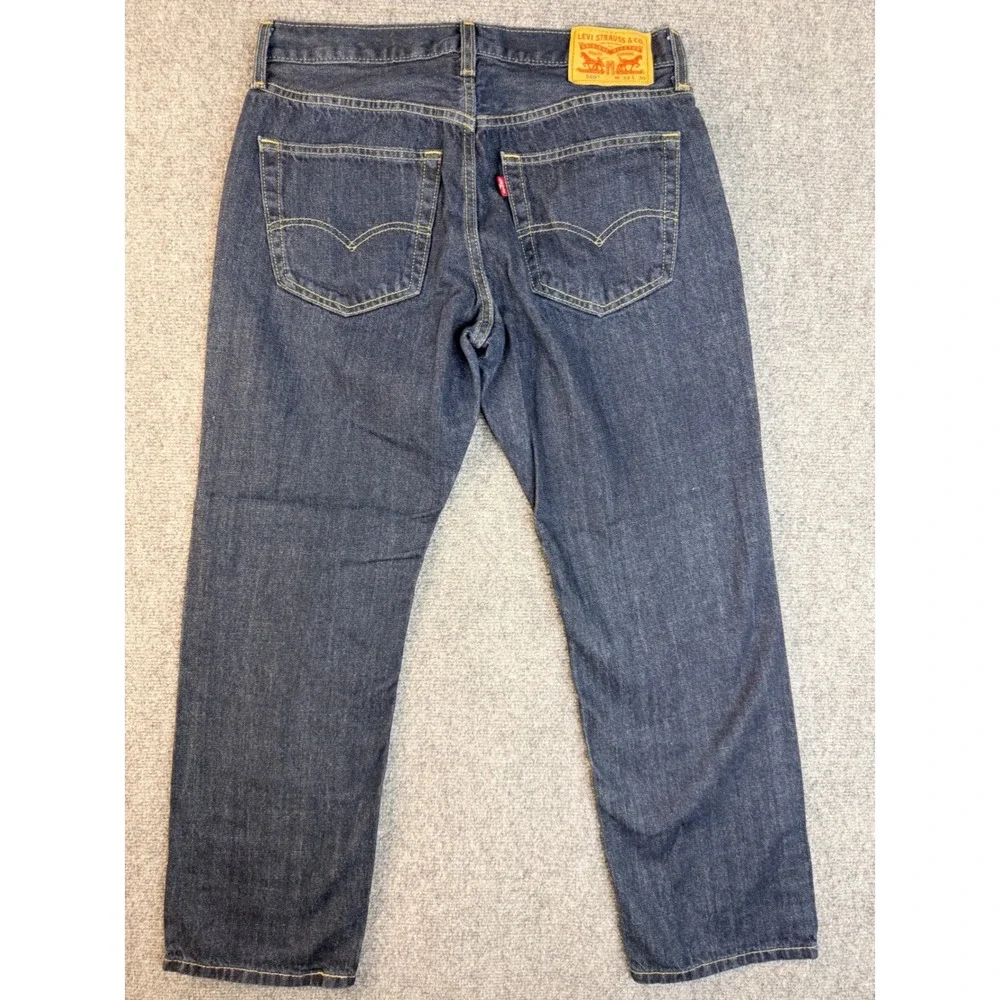 Levis‎ 559 Jeans Mens 32x30 Blue Dark Wash Relaxed Fit Denim Workwear Streetwear